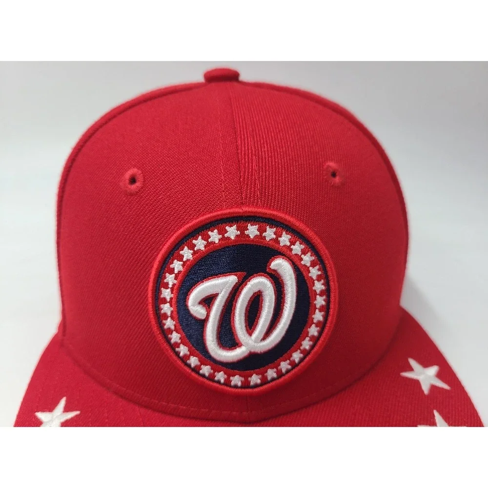Washington Nationals 2018 All Star Game New Era 59Fifty Fitted 7 Hat Cap MLB Red